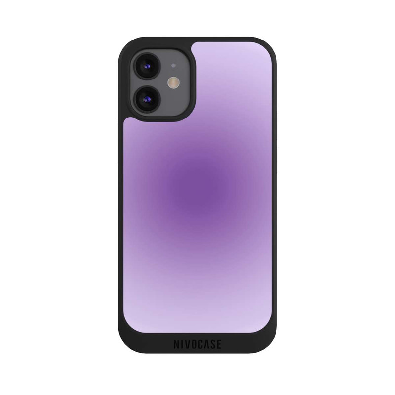 iPhone 12 mini NIVOpure Aura Lila Kreis