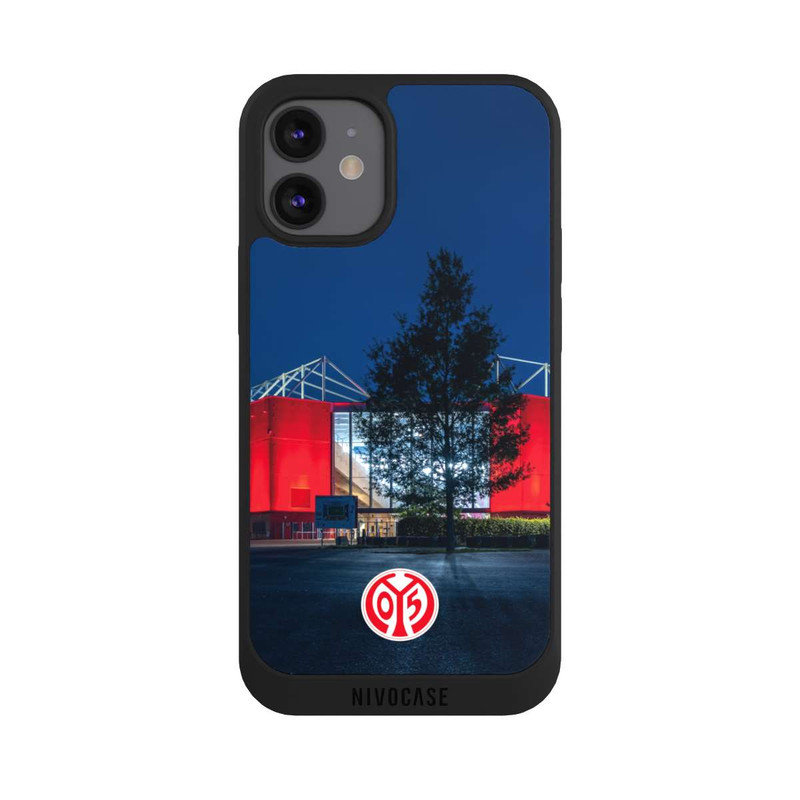 iPhone 12 mini NIVOpure Mainz 05 Stadion bei Nacht