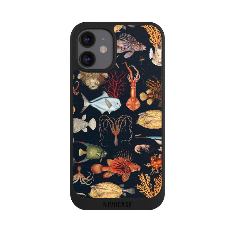 iPhone 12 mini NIVOpure Fish Pattern