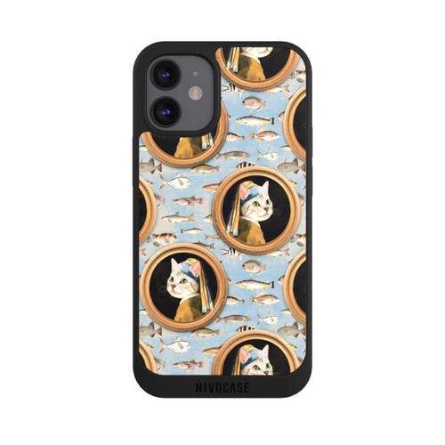 Apple iPhone 12 mini NIVOpure Katzen Muster