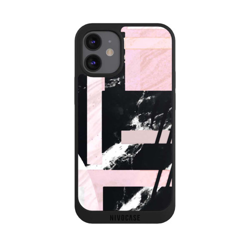 Apple iPhone 12 mini NIVOpure Rosa Marmor-Collage