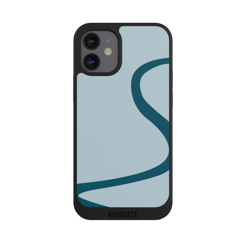 iPhone 12 mini NIVOpure Trendy Blue Line
