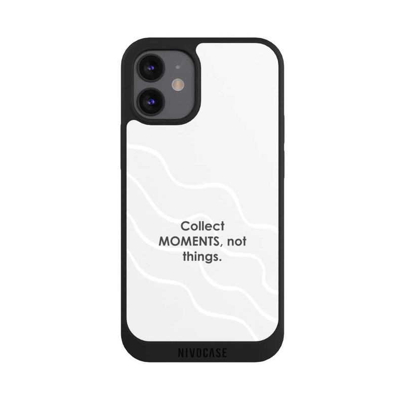 iPhone 12 mini NIVOpure Collect Moments Not Things Grey