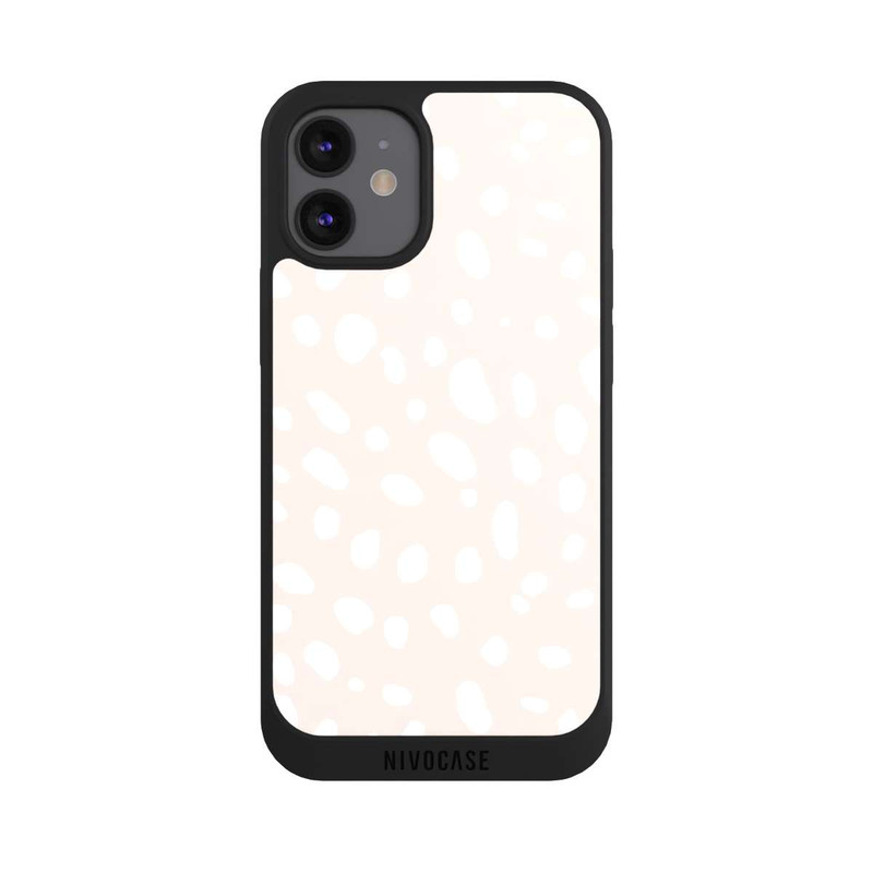 iPhone 12 mini NIVOpure Motif Animalier Guépard Marron Clair