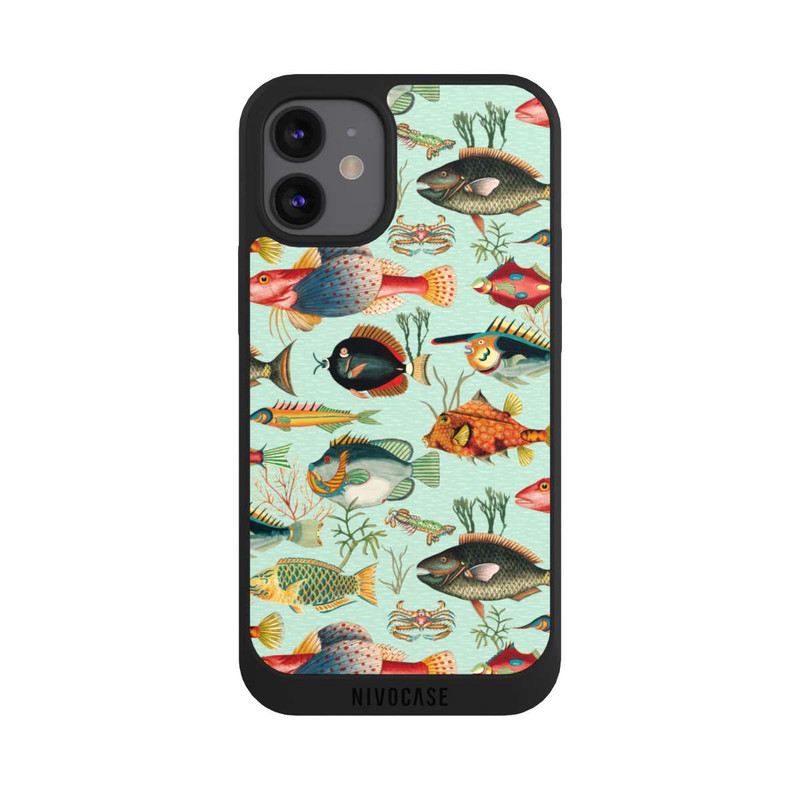 iPhone 12 mini NIVOpure Poissons colorés