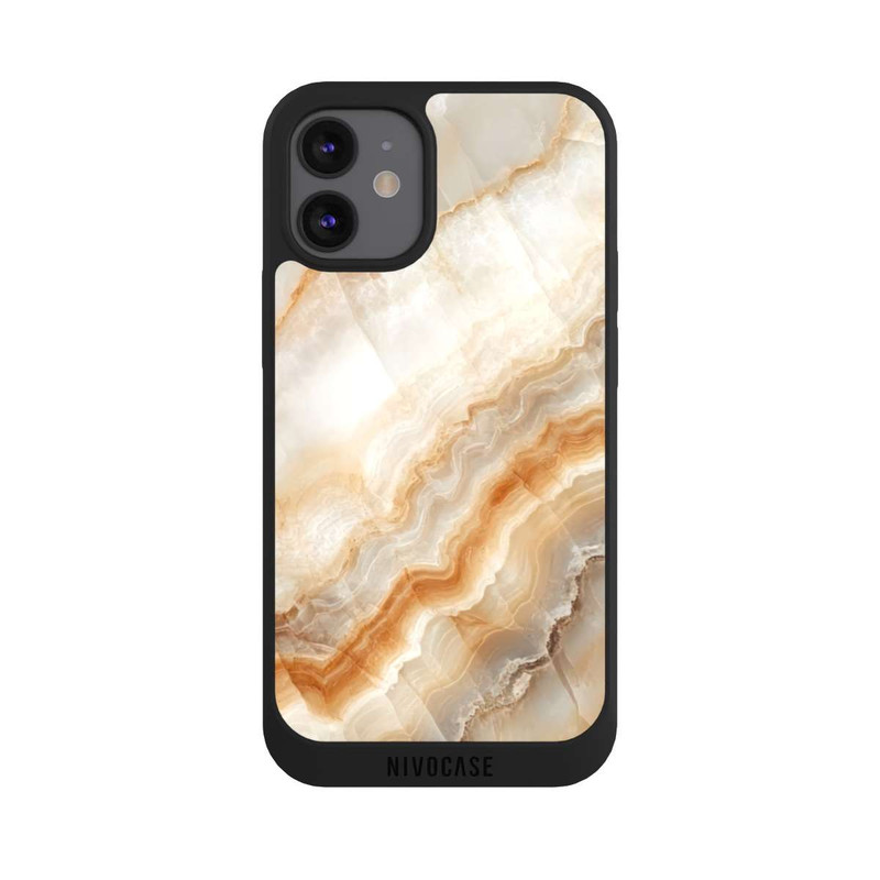iPhone 12 mini NIVOpure Marbre Miel