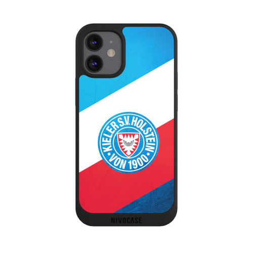 Apple iPhone 12 mini NIVOpure Holstein Kiel Logo Streifen Scratch