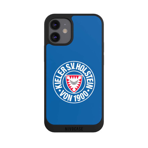 Apple iPhone 12 mini NIVOpure Holstein Kiel Logo Blau