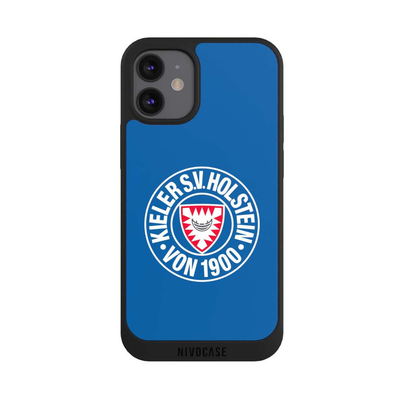 iPhone 12 mini NIVOpure Holstein Kiel Logo Blau