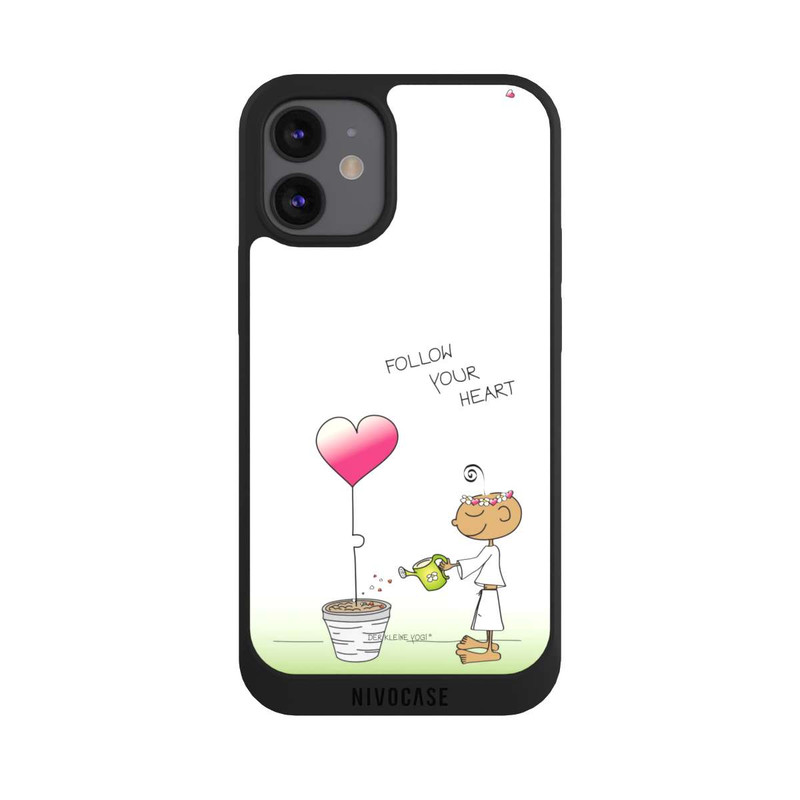 iPhone 12 mini NIVOpure Follow Your Heart Planting Heart Der Kleine Yogi