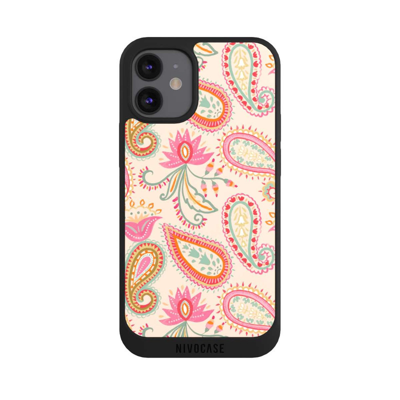 iPhone 12 mini NIVOpure Colorful Paisley Charm