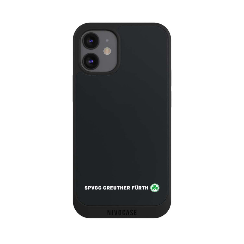 iPhone 12 mini NIVOpure SPVGG GREUTHER FÜRTH Logo Horizontal schwarz