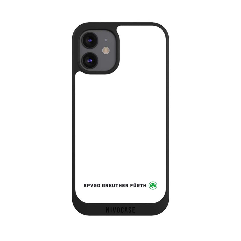 iPhone 12 mini NIVOpure SPVGG GREUTHER FÜRTH Logo Horizontal weiß