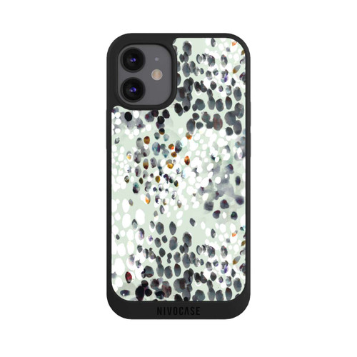 Apple iPhone 12 mini NIVOpure Wasserfarben Punkte