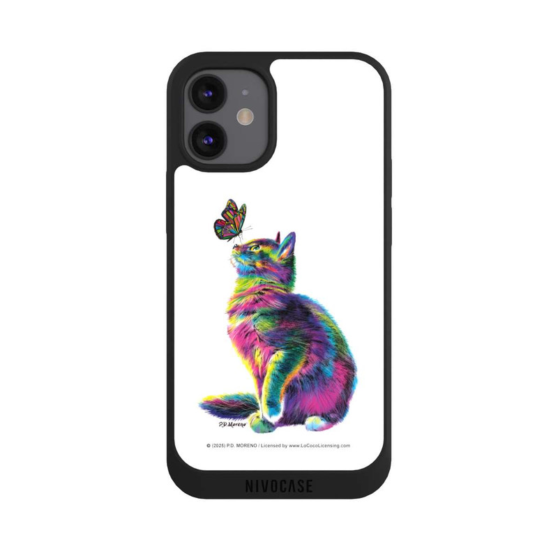 iPhone 12 mini NIVOpure Katze verspielt