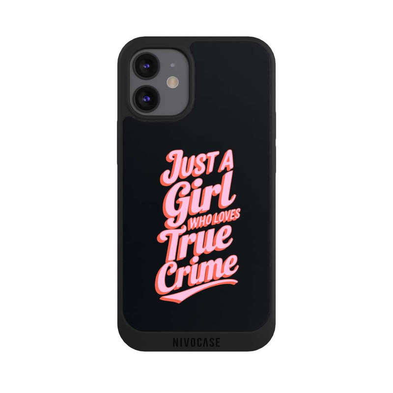 iPhone 12 mini NIVOpure Just a Girl Who Loves True Crime