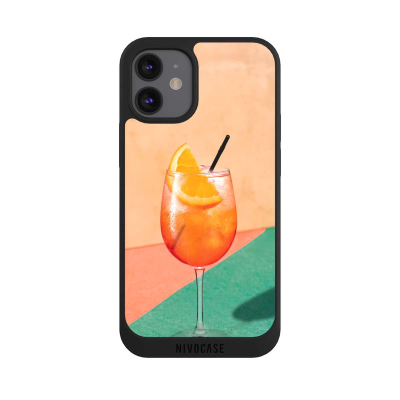 iPhone 12 mini NIVOpure Cocktail Orange Green