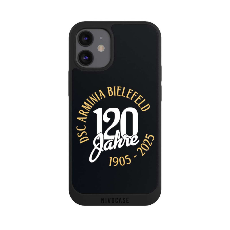 iPhone 12 mini NIVOpure Arminia Bielefeld 120 Jahre Schwarz