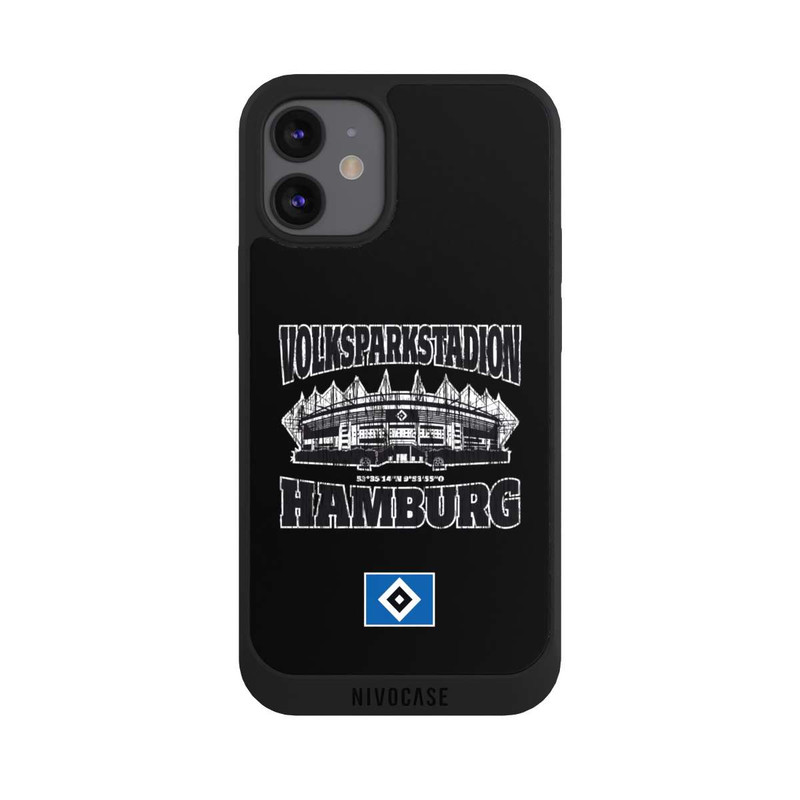 iPhone 12 mini NIVOpure HSV Volksparkstadion Schwarz