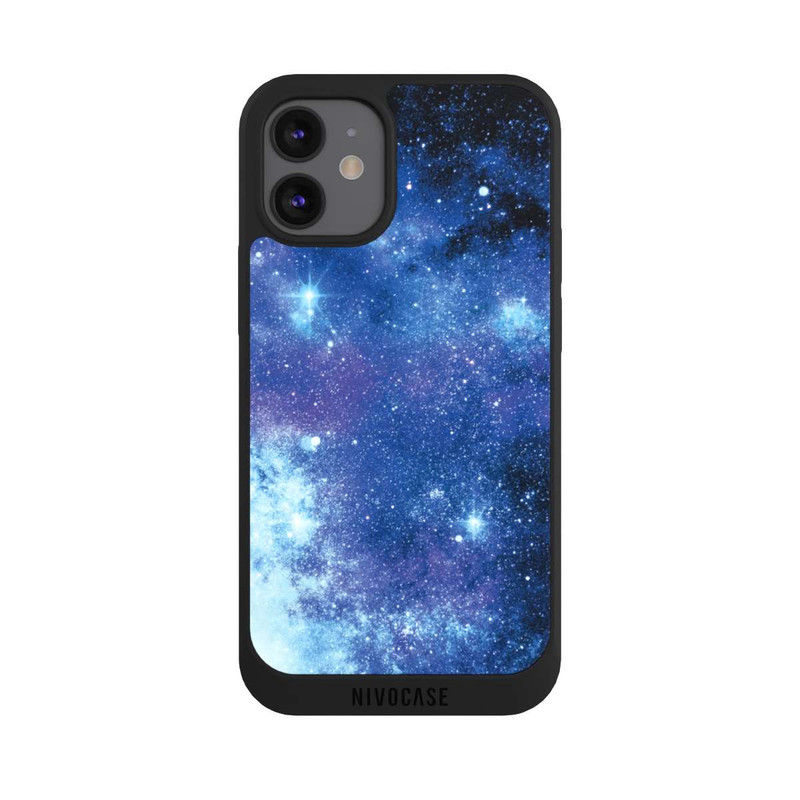 iPhone 12 mini NIVOpure Blue Purple Galaxy