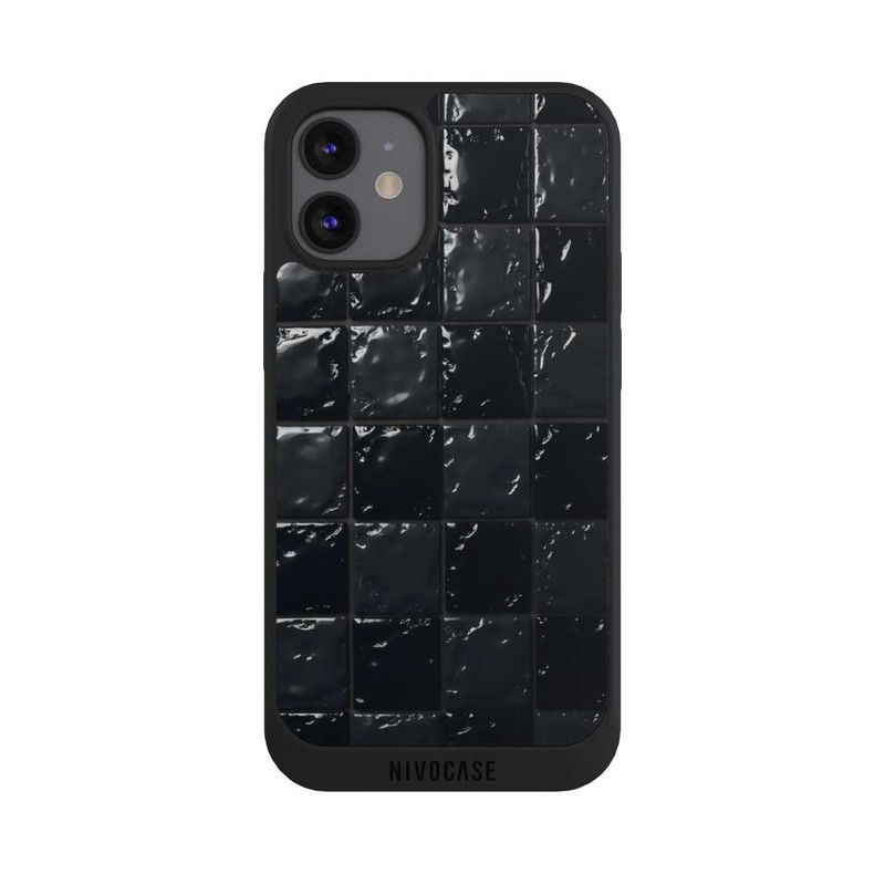 iPhone 12 mini NIVOpure Karomuster Fliesen look mit KI