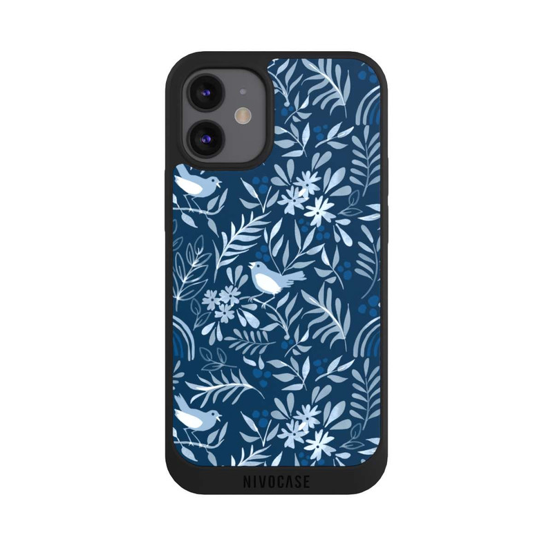iPhone 12 mini NIVOpure Classic Blue Pattern
