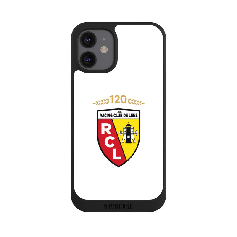 iPhone 12 mini NIVOpure 120 Jahre Jubiläums Logo weiß