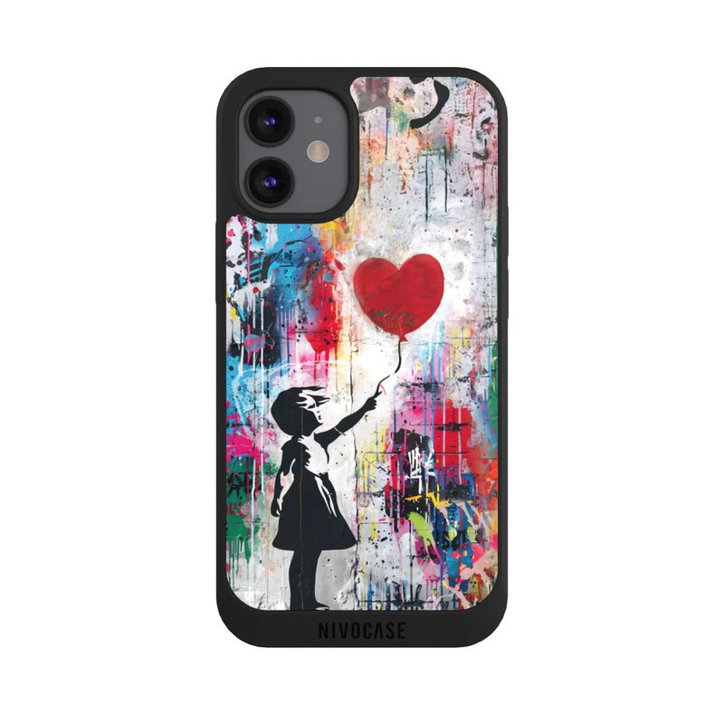 iPhone 12 mini NIVOpure Balloon Girl Colorful