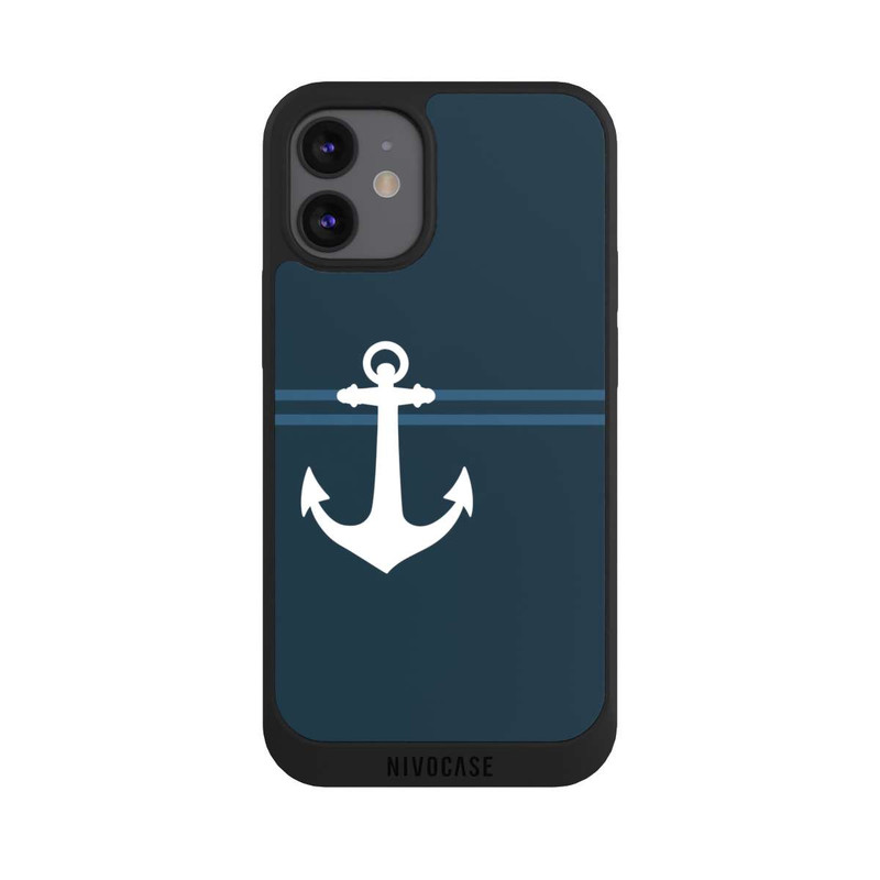 iPhone 12 mini NIVOpure Anchor Bay Blue mit KI