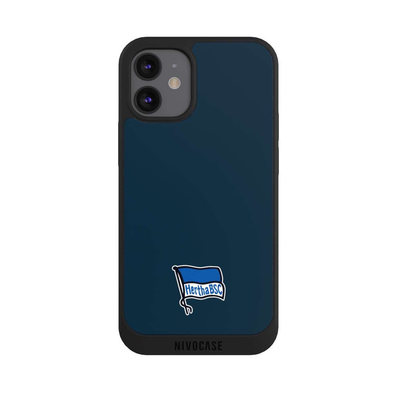 iPhone 12 mini NIVOpure Hertha BSC Logo Dunkelblau