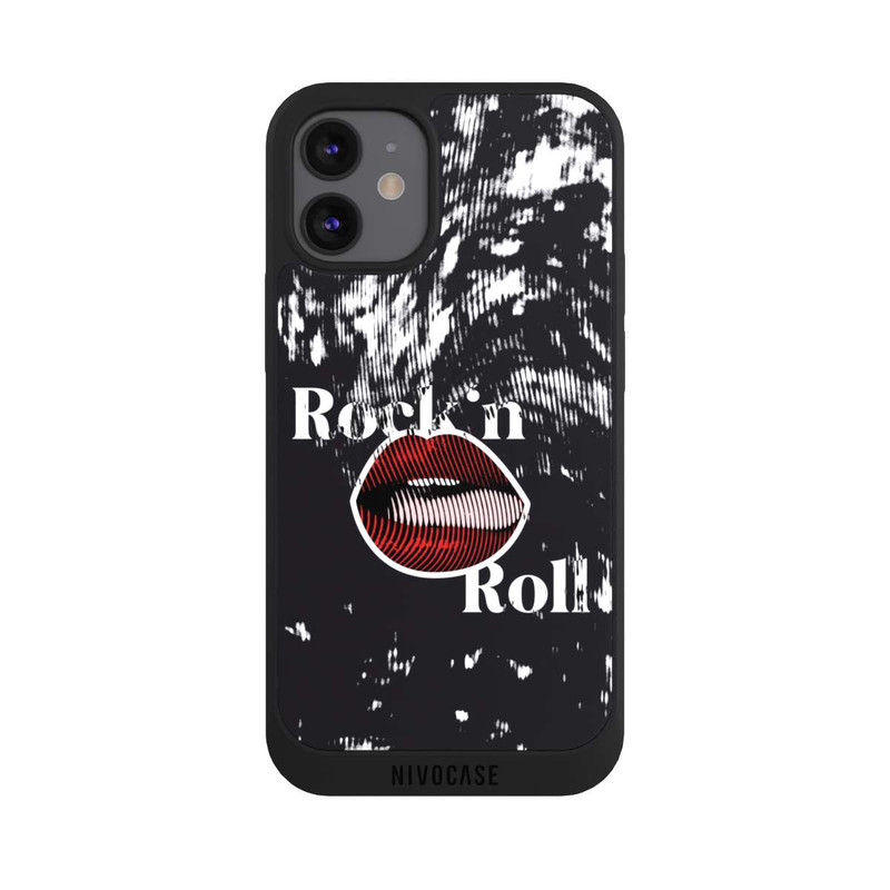 iPhone 12 mini NIVOpure Rock 'n Roll Grid Art