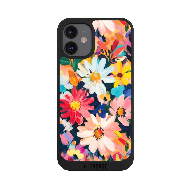 iPhone 12 mini NIVOpure Spring Flowers Painted