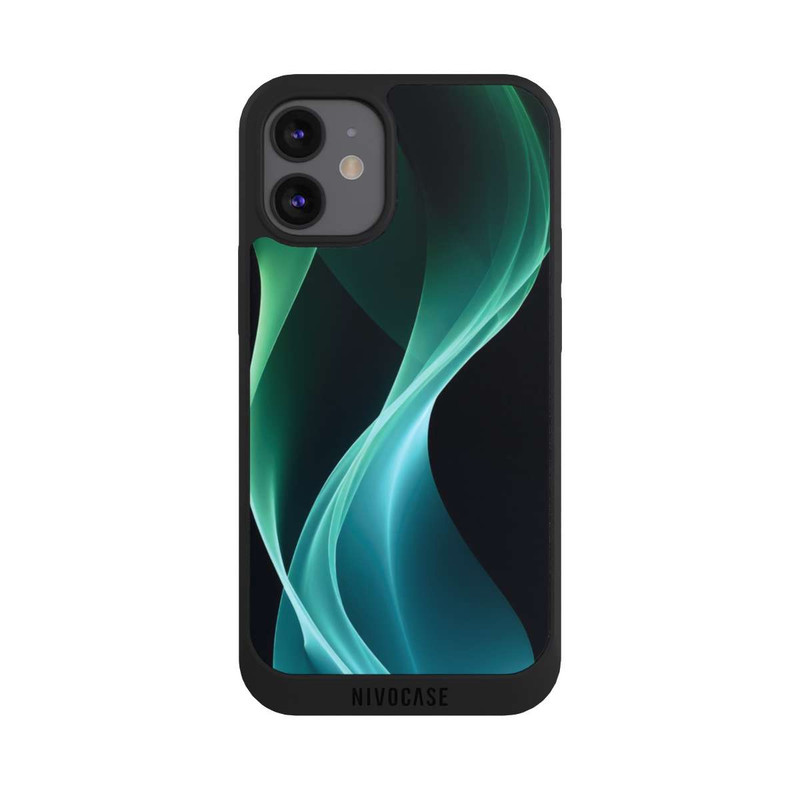 iPhone 12 mini NIVOpure Green Modern Background