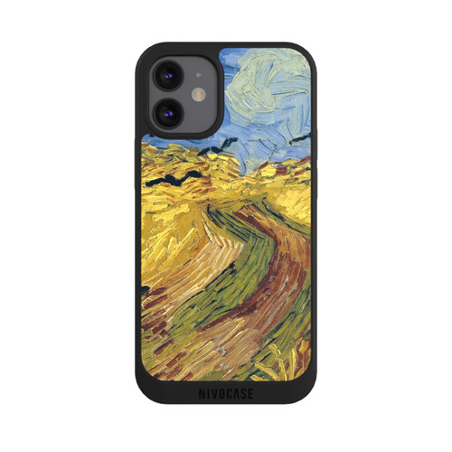Apple iPhone 12 mini NIVOpure Weizenfeld mit Raben Wheatfield with Crows by Vincent van Gogh