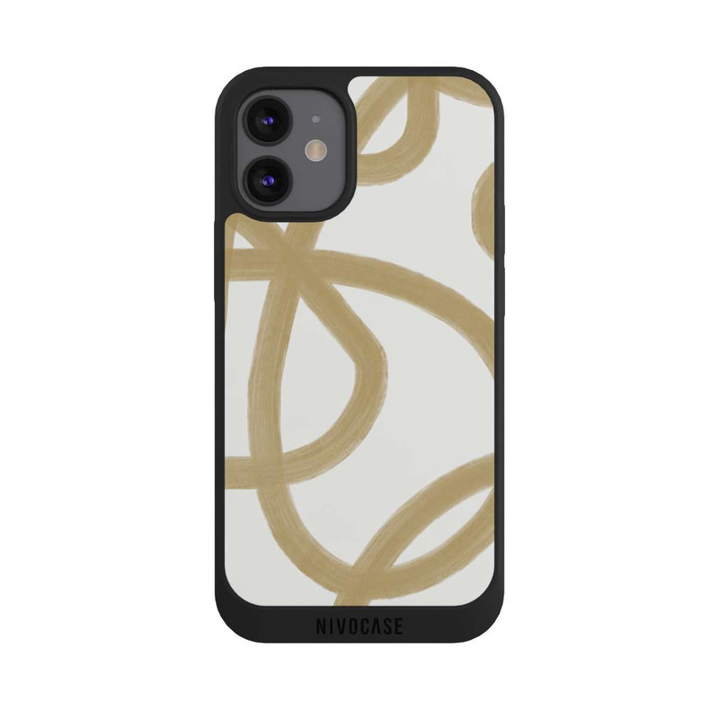 iPhone 12 mini NIVOpure Laced Up Beije