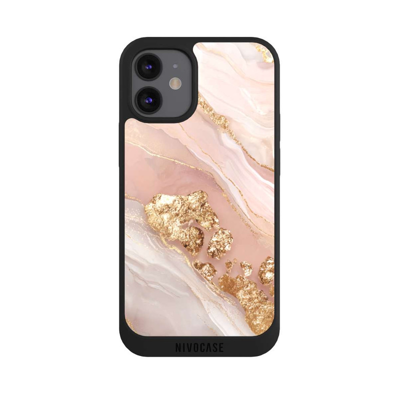 iPhone 12 mini NIVOpure Eleganz Gold Marmor