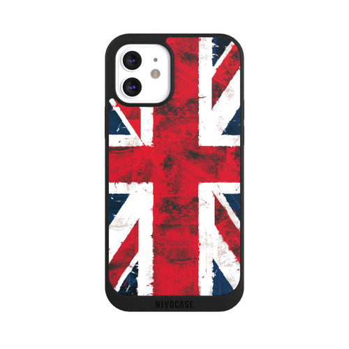 Apple iPhone 12 NIVOpure Union Jack - Grunge