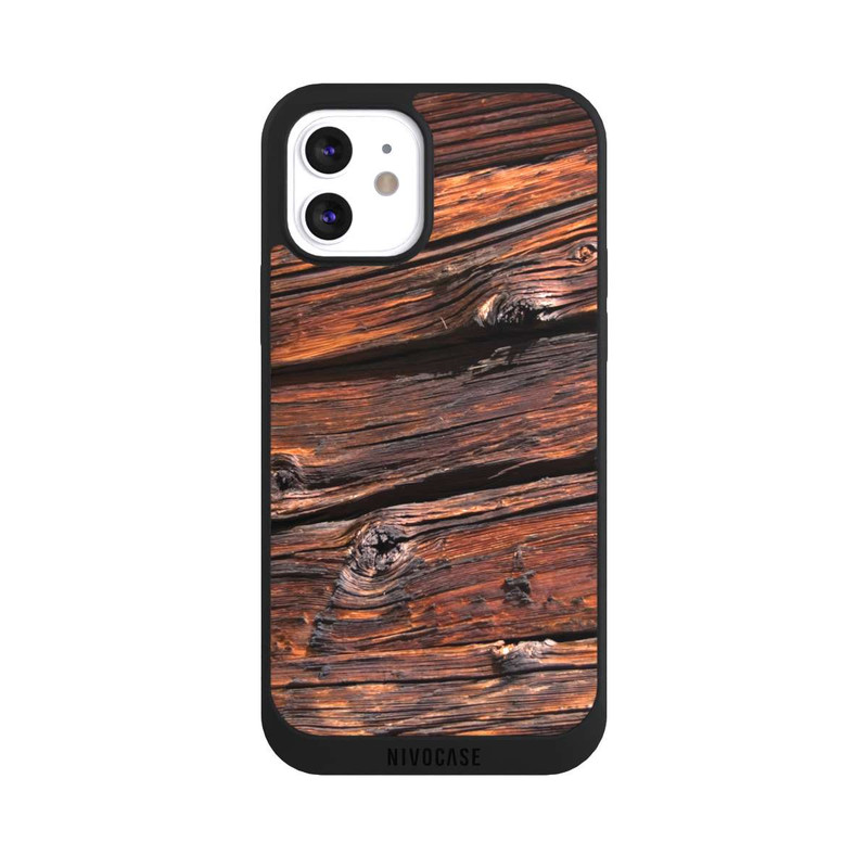 iPhone 12 NIVOpure Weathered Wooden Plank