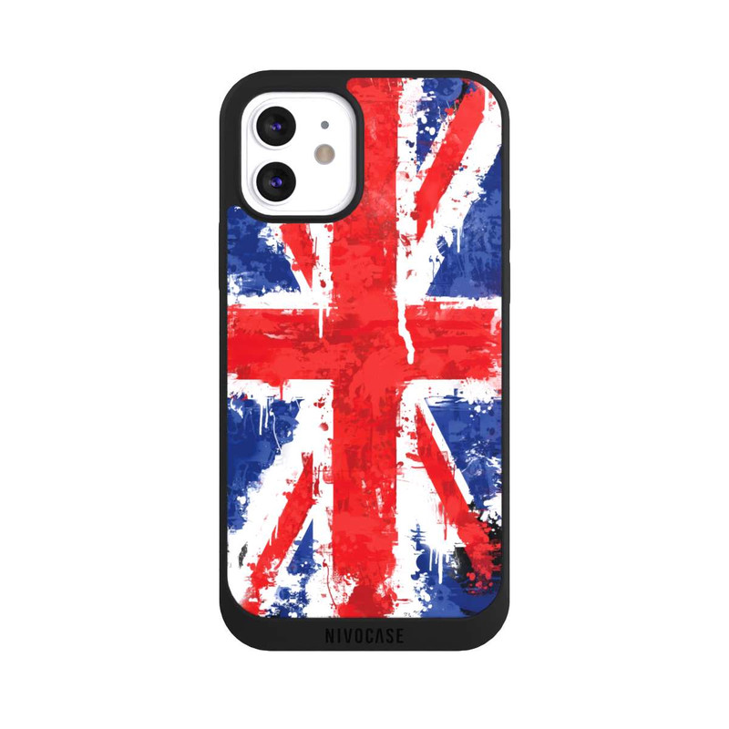 iPhone 12 NIVOpure Union Jack Drips