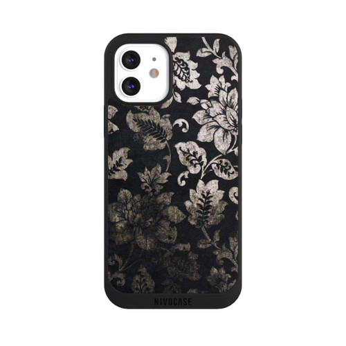 Apple iPhone 12 NIVOpure Silber Schwarz Vintage