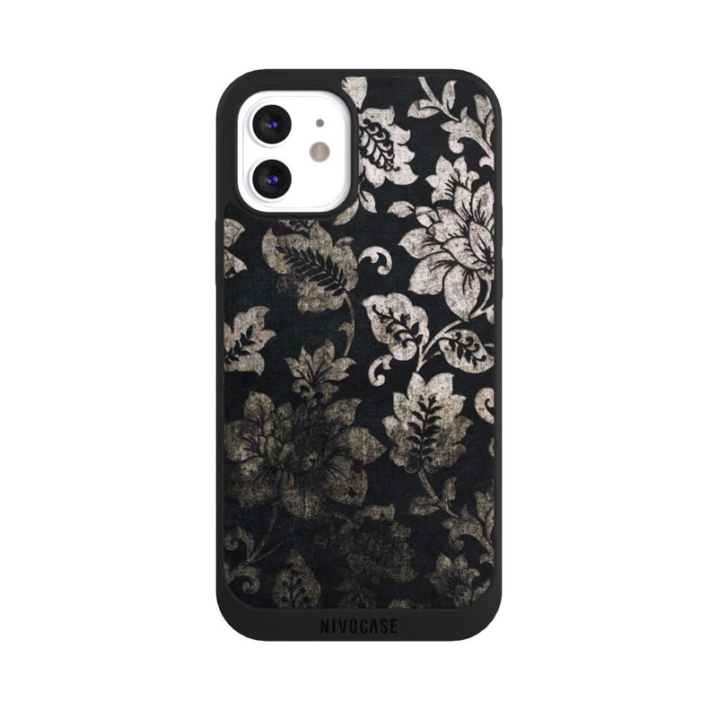 iPhone 12 NIVOpure Silver Black Vintage