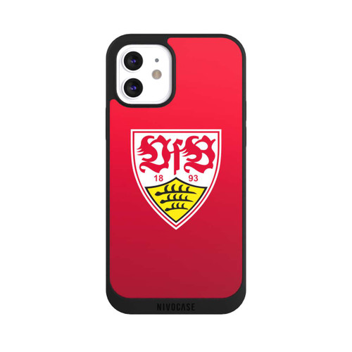 Apple iPhone 12 NIVOpure VfB Stuttgart Wappen Rot