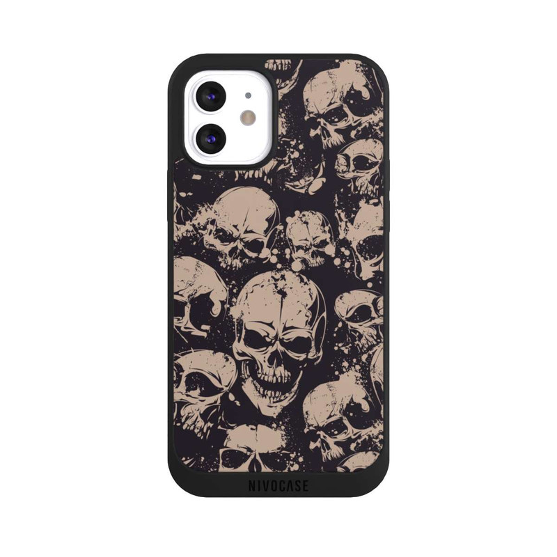iPhone 12 NIVOpure Halloween Skulls