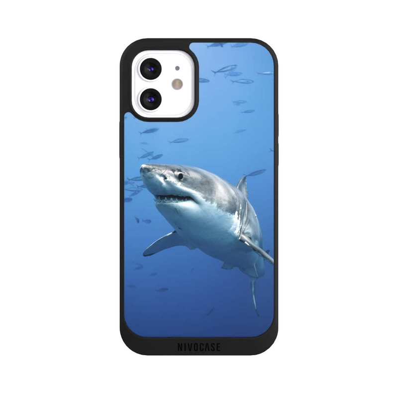 iPhone 12 NIVOpure Grand Requin Blanc