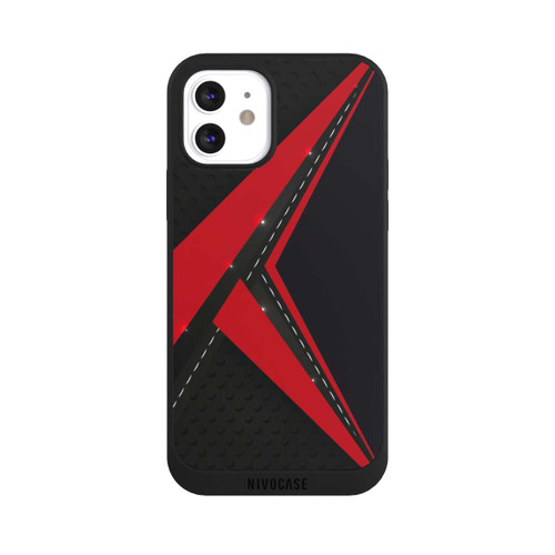 Apple iPhone 12 NIVOpure Carbon for Men - Red
