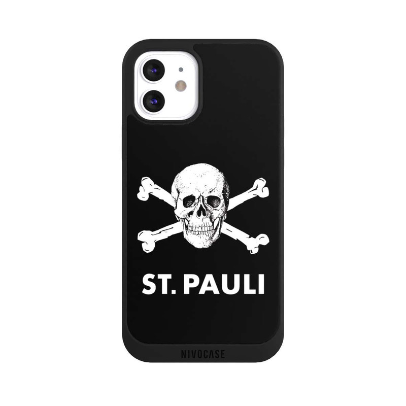 iPhone 12 NIVOpure FC St.Pauli WhiteSkull