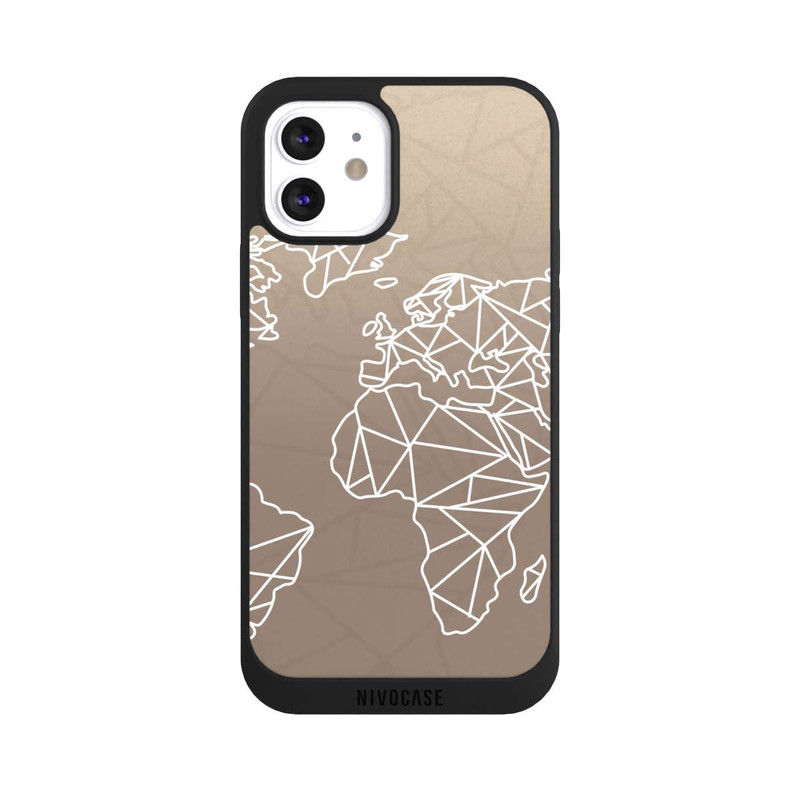 iPhone 12 NIVOpure Worldmap Polygon