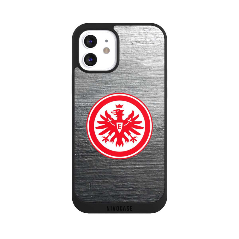 iPhone 12 NIVOpure Eintracht Logo Scratched