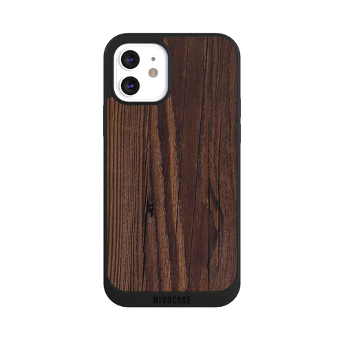 Apple iPhone 12 NIVOpure Maserung Holzlook