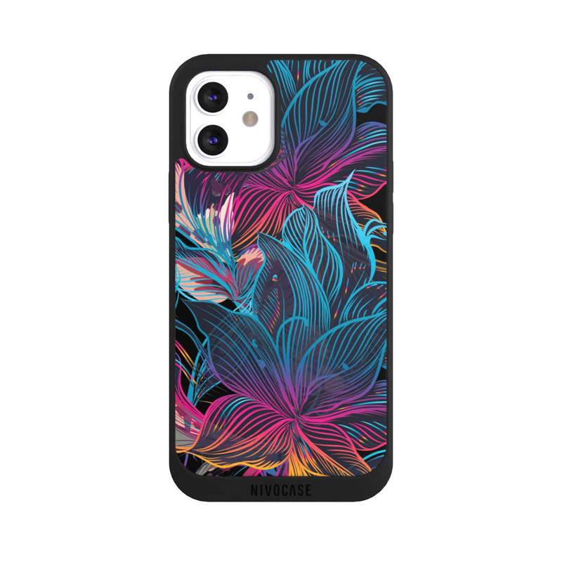 iPhone 12 NIVOpure Neon Flower Power